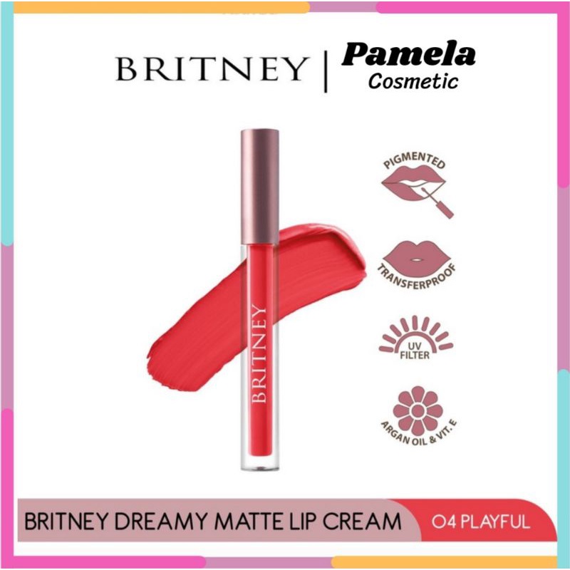 ❤ PAMELA ❤ Purbasari Lipcream Britney