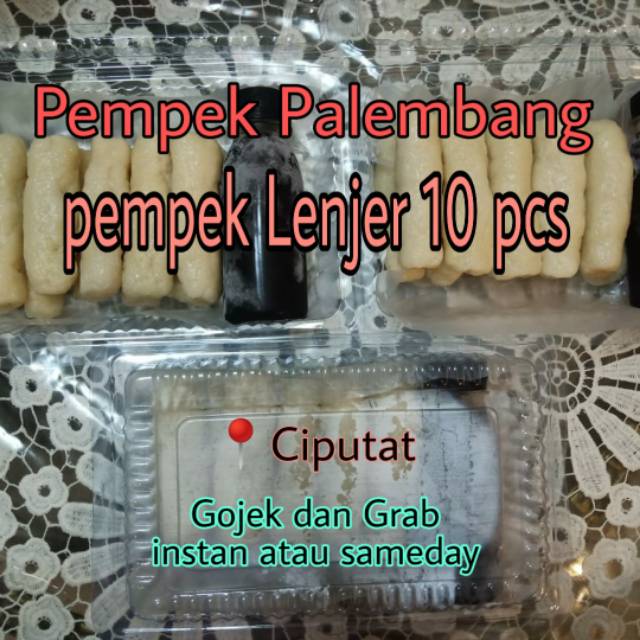 

Pempek Palembang Lenjer 10pcs