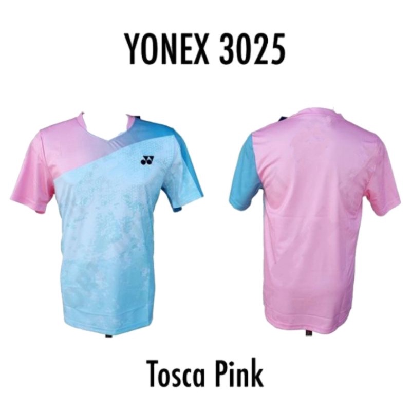 MURAH COD Baju Jersey Badminton Bulutangkis Yonex 3025 Grade Original Import