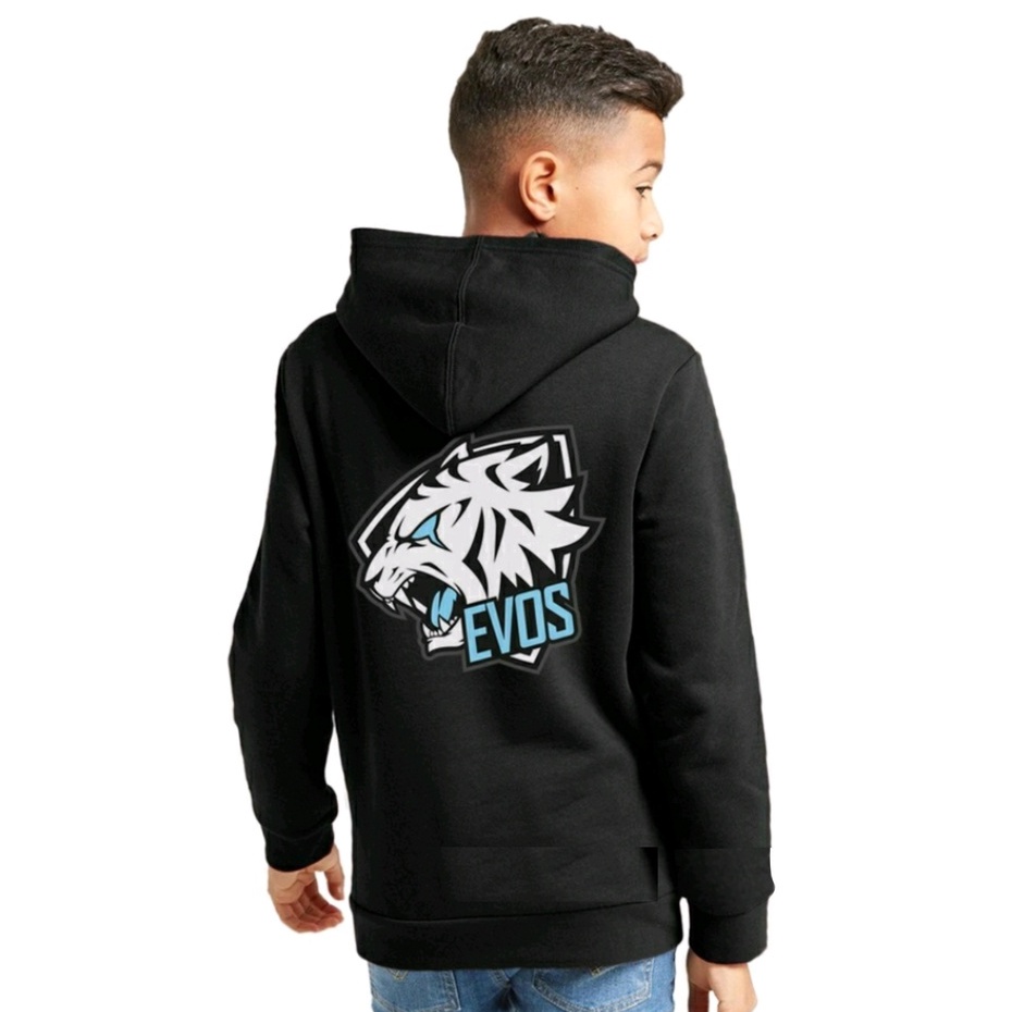 Hoodie Free Fire Evos Anak / Hoodie anak / Jaket ff evos anak / Jaket free fire 2-12 TAHUN