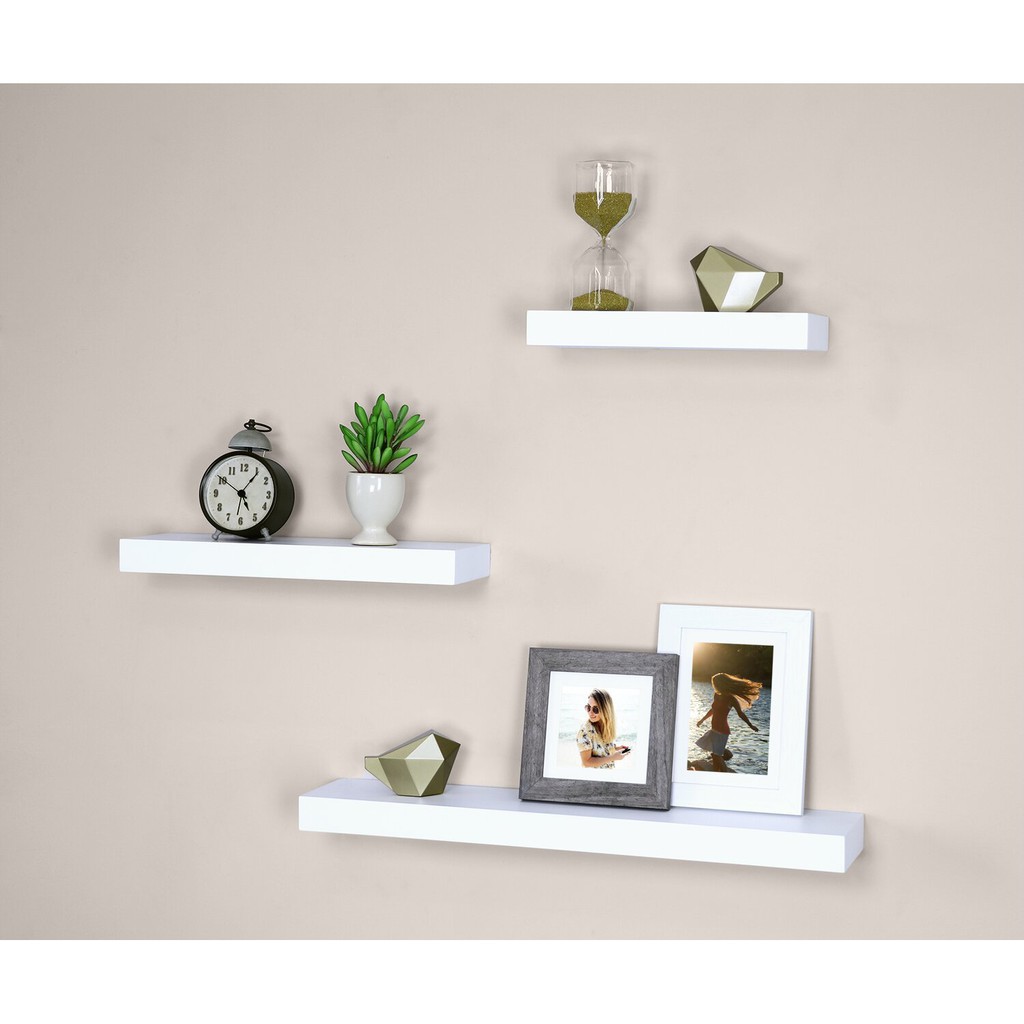 Promo Ambalan / Rak Dinding Minimalis / Floating Shelves 20, 30, 40 cm untuk Dekorasi Hiasan Dinding