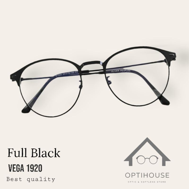 kacamata bulat Vega gaya korea OPH1920