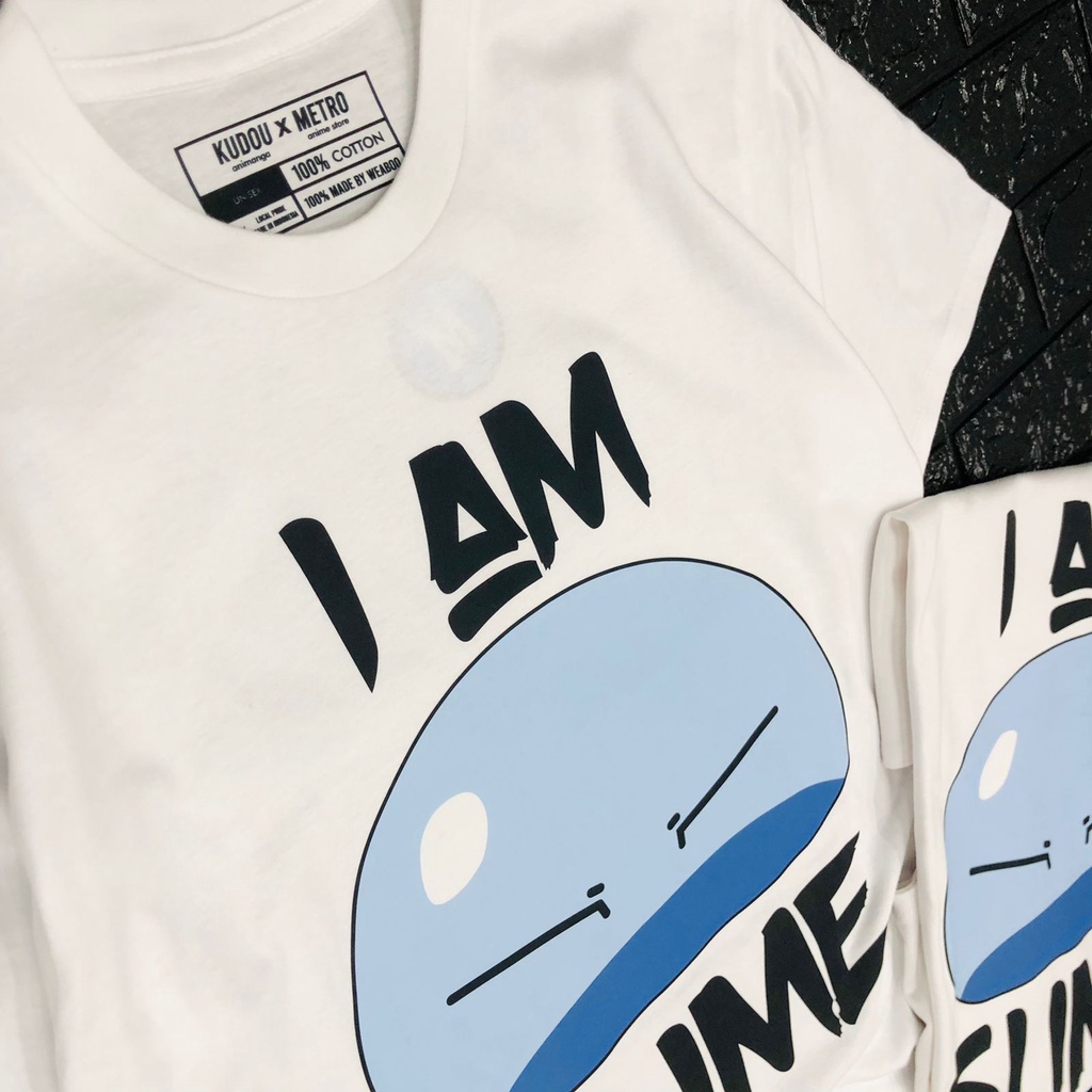 Tshirt I am Slime Tensei Shitara Slime Datta Ken Anime Manga Premium Unisex