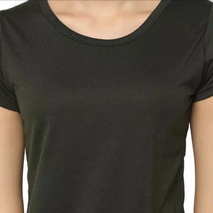 ONECK Lengan Pendek Kaos Oblong Polos/ Atasan Pakaian Wanita murah