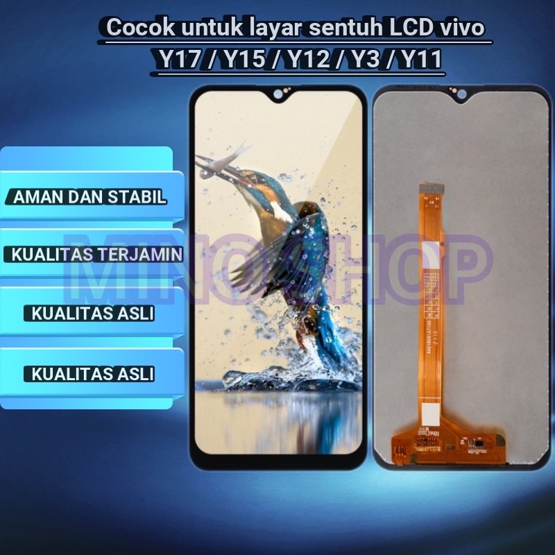 LCD TOUCHSCREEN VIVO Y17 - VIVO Y12 Y12i - VIVO Y15 2019 - Y11 2019 LCD TS FULLSET