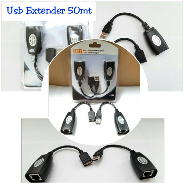 Usb Extender 45mt via Kabel UTP