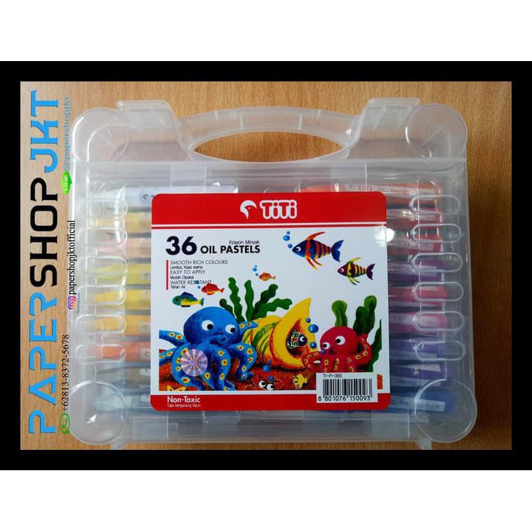 

NEW GROSIR!!! TITI KRAYON MINYAK 36 WARNA / CRAYON 36 COLORS OIL PASTELS PERALATAN MELUKIS TERMURAH
