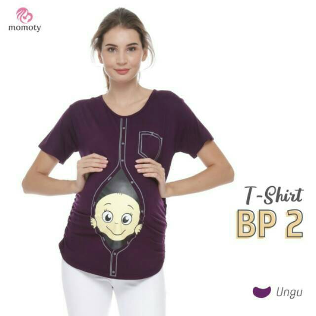 Kaos hamil lucu momoty ORI lengan panjang pendek Kaos hamil lucu momoty ORI lengan panjang pendek