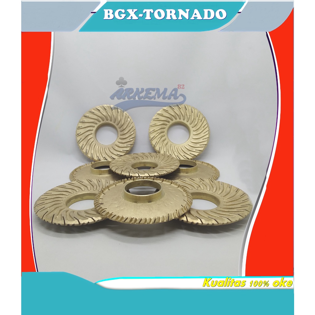 BURNER KOMPOR GAS RINNAI TORNADO | BARNER KUNINGAN RINAI BGX | Turbo 602 - 702 - 712 SUPER TEBAL