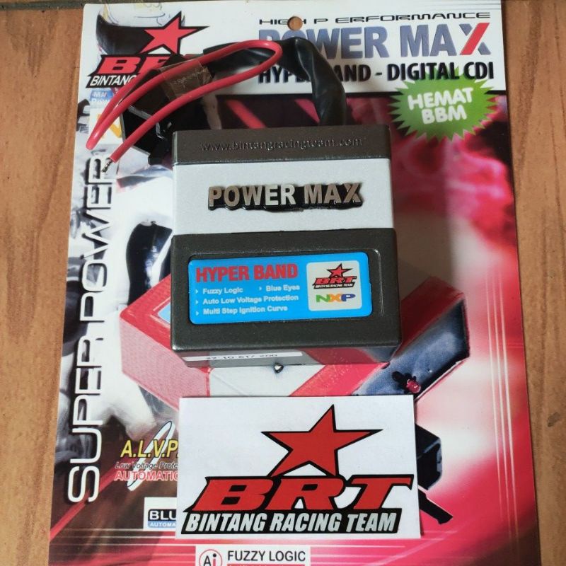 CDI BRT Powermax HyperBand buat motor Honda Supra lama/Grand/lagenda