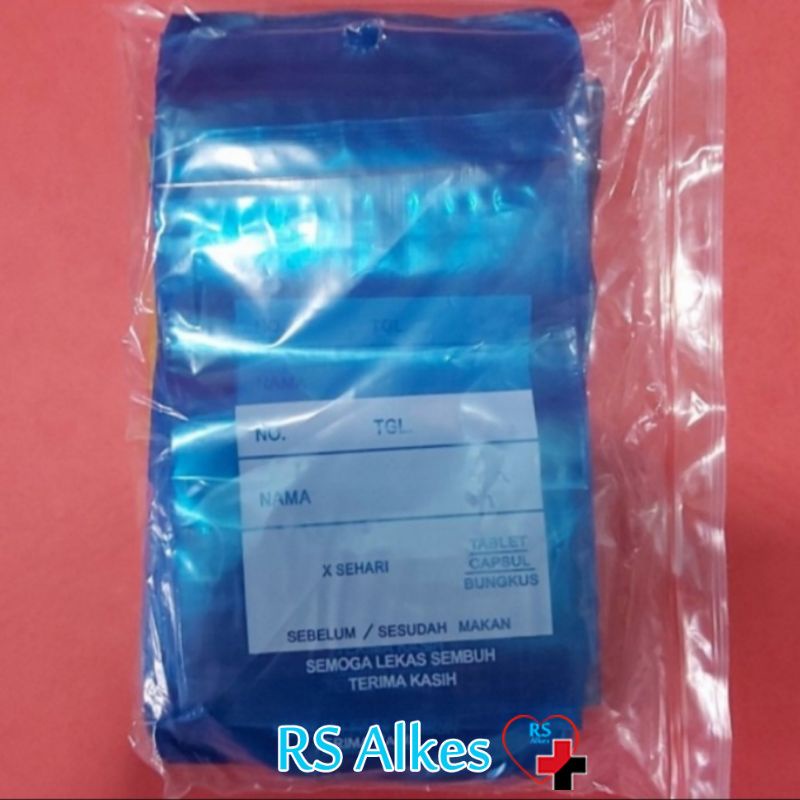 Plastik Klip 13 x 8,7 Klip Plastik Obat Plastik Obat