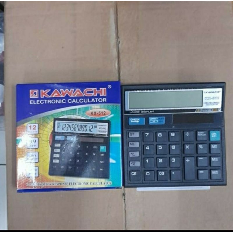 

Calculator Kawachi Kalkulator Kawachi KX-512 12 Digit Electronic