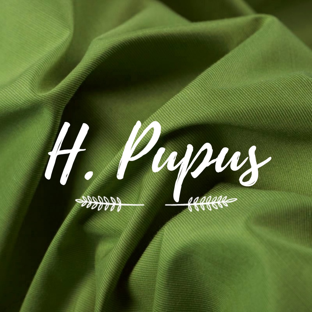 JILBAB INSTAN SELIN ALDHANS MINI REMPEL POLOS-Hijau Pupus