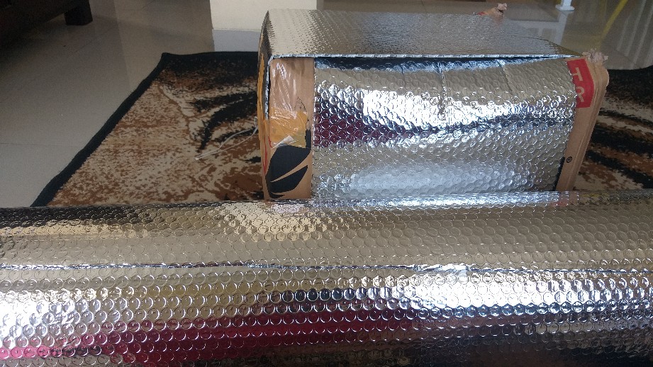 Aluminium Bubble Foil Peredam Panas Atap Rumah