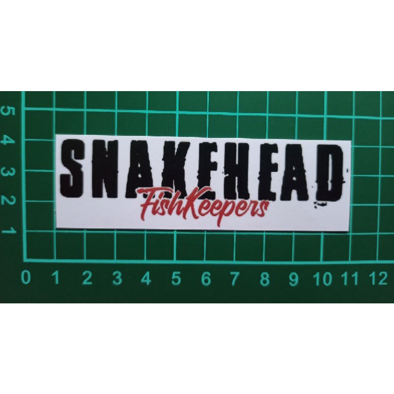 STIKER AQUARIUM PREDATOR