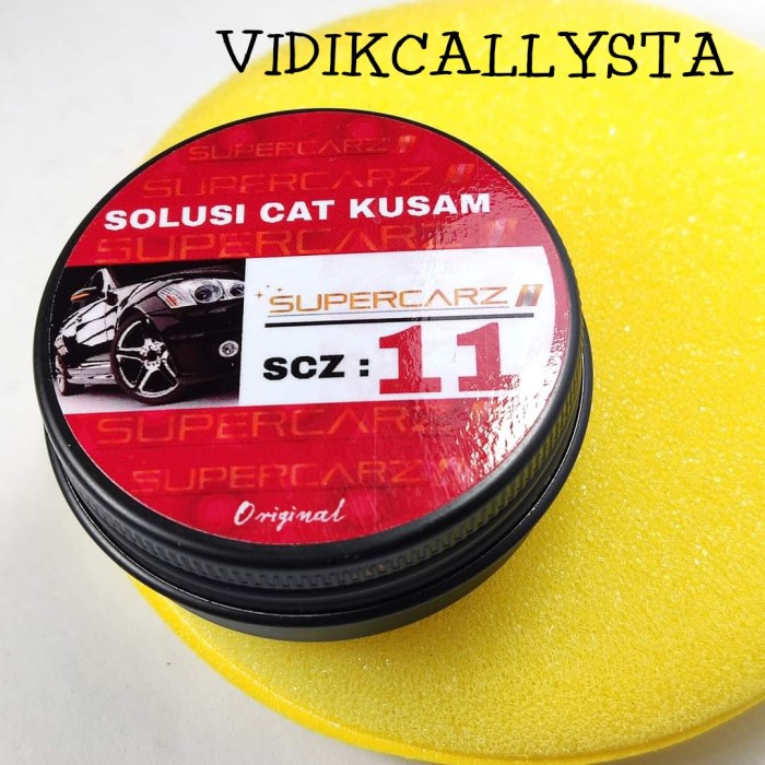 Cream Pembersih Dan Memulihkan Permukaan Cat Kusam Mobil dan Motor