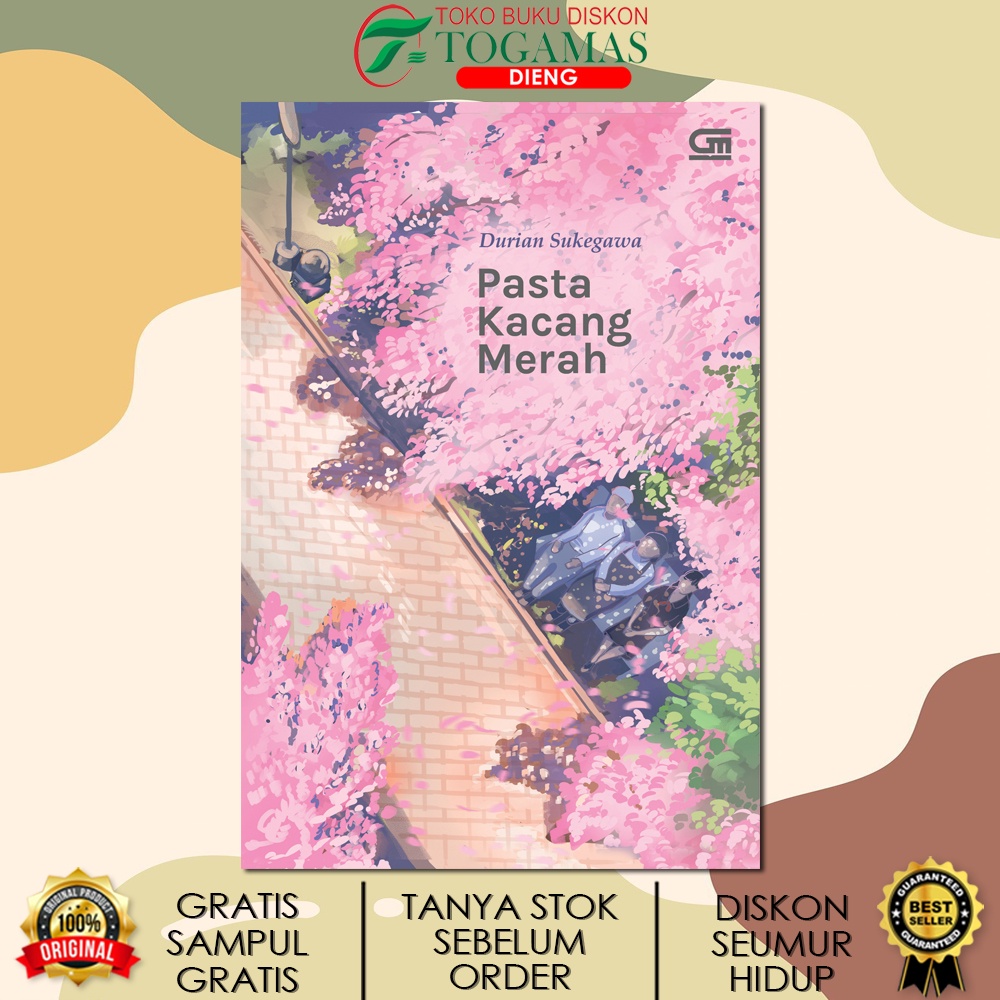 NOVEL PASTA KACANG MERAH KARYA DURIAN SUKEGAWA / GRAMEDIA PUSTAKA UTAMA