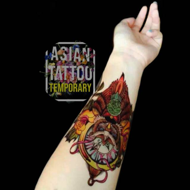 Tato OWL burung hantu/ANTI AIR/TATO STIKER TATTO TEMPORER ASIANTATTOTEMPORARY TATO SEMENTARA