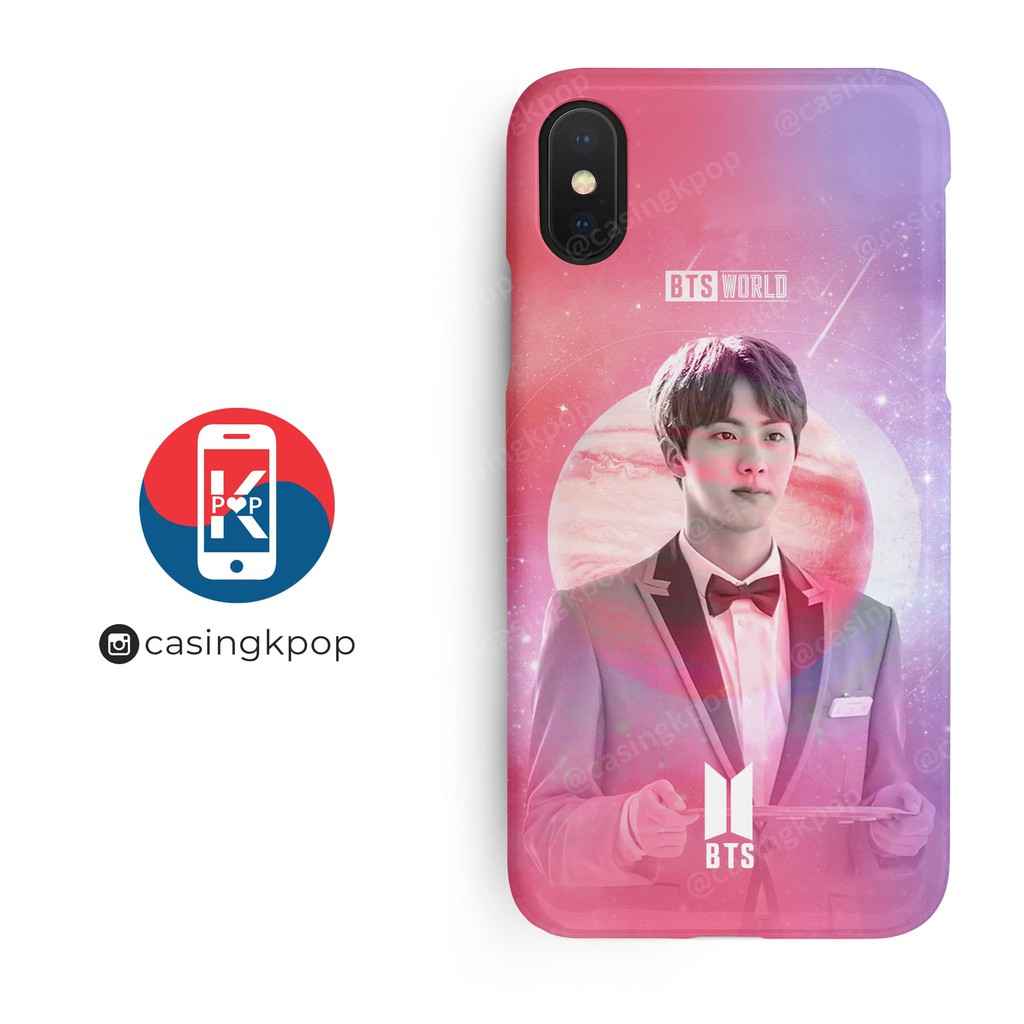 CASING HP KPOP XIAOMI/OPPO/VIVO/SAMSUNG/iPHONE BTS WORLD JIN