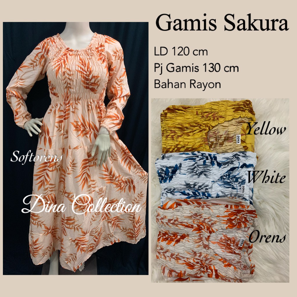 Gamis Sakura #Gamisbali