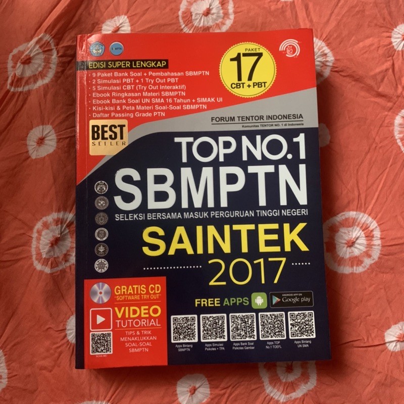 [PRELOVED] Buku SBMPTN Saintek
