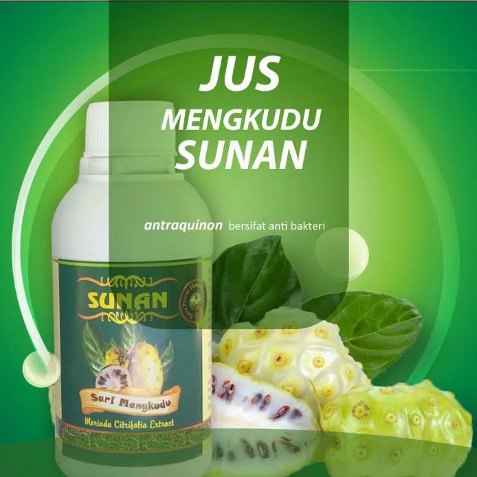 

(COD/GRATIS ONGKIR) JUS MENGKUDU SUNAN PRODUKSI PON. PES. SUNAN DRAJAT