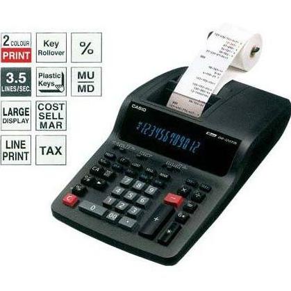

BUKU & ALAT TULIS PERLENGKAPAN SEKOLAH & KANTOR CASIO DR120TM PRINT