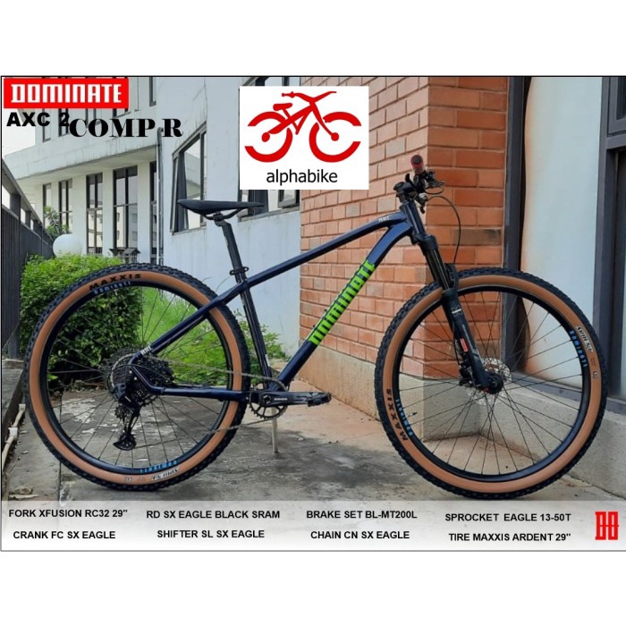 SEPEDA GUNUNG MTB 29 DOMINATE AXC-2 COMP R 1x12 SRAM