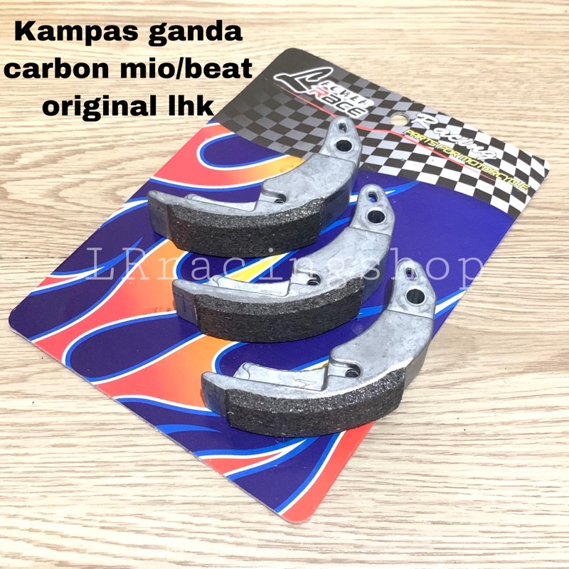 kampas ganda carbon racing LHK thailand beat mio scoopy