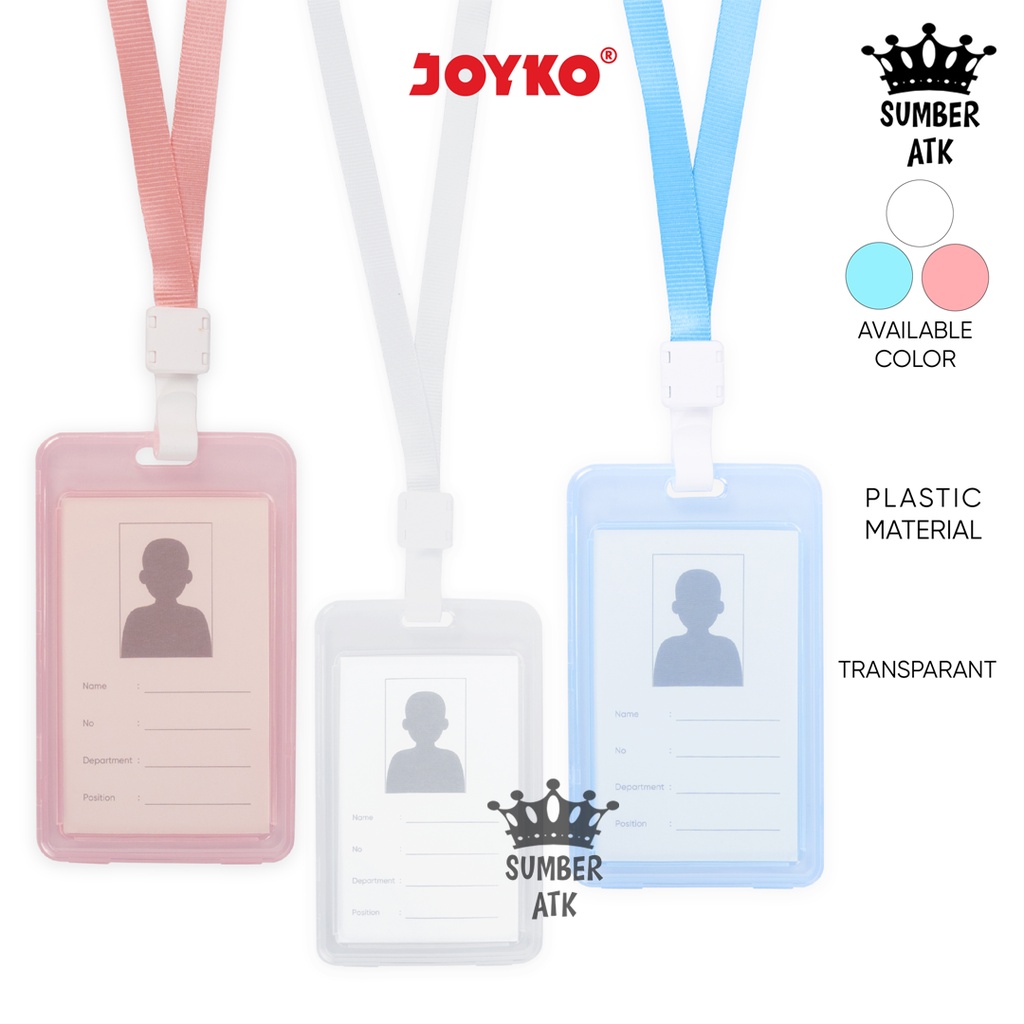

Name Tag Tanda Pengenal Gantungan Kartu Nama Joyko NT-75~77