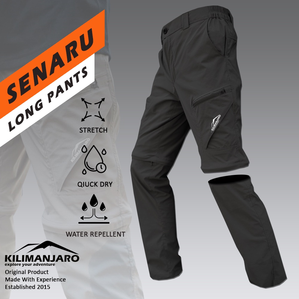 Celana Gunung Sambung Kilimanjaro Senaru Celana Sambung Outdoor Quick Dry