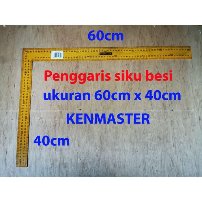 

penggaris siku besi 60cm x 40cm besi tebal besi siku KENMASTER