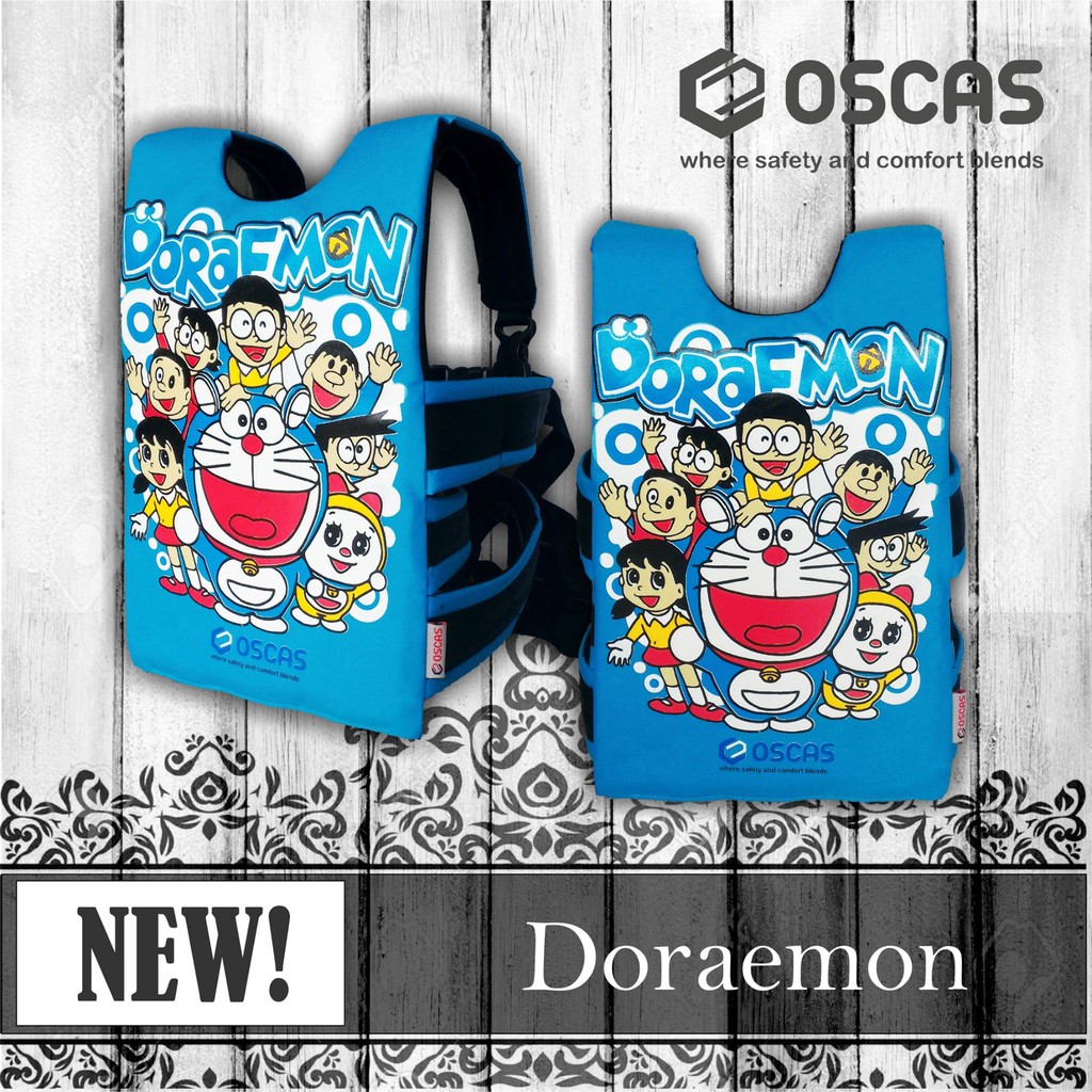 Sabuk Bonceng Anak, Sabuk Bonceng Motor, Sabuk Bonceng Anak Motif - Doraemon