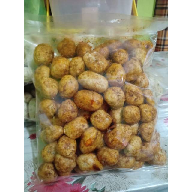 

Krupuk baso pedes