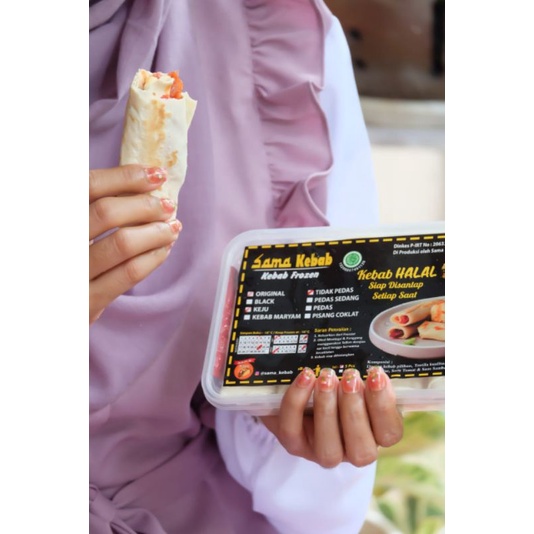 

kebab frozen keju (only gojek grab)
