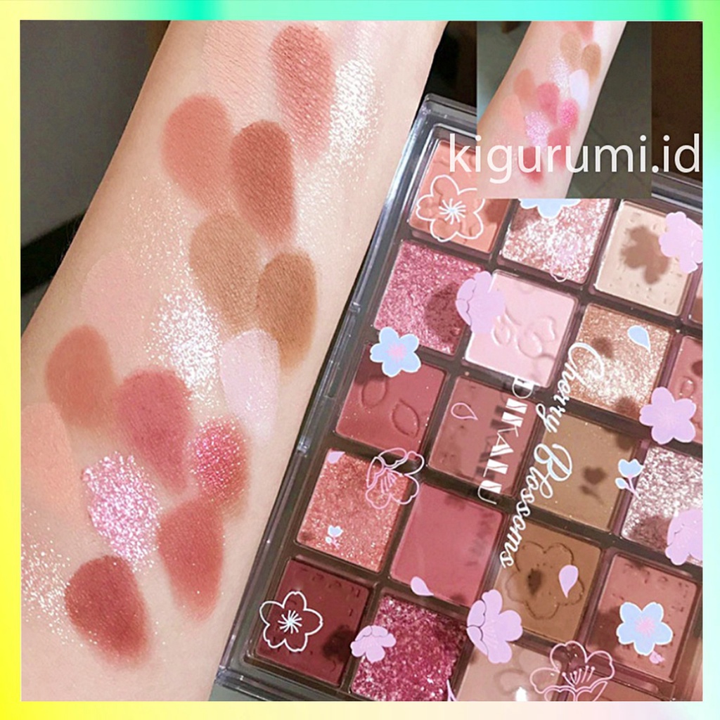 DIKALU 20 Colors Eyeshadow Matte Palet Waterproof And Drable Glitter Pallete XX049