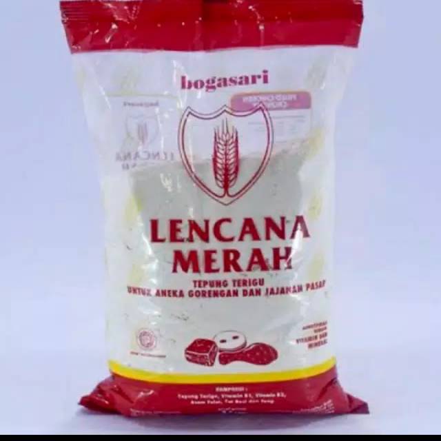 

Tepung terigu lencana merah 1 kg