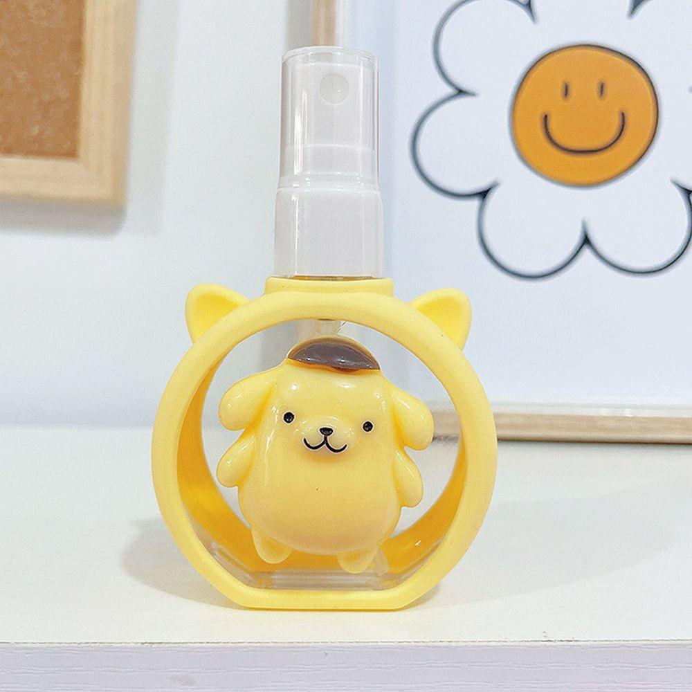 [Elegan] Botol Pompa Vakum Penutup Silikon Plastik Lucu Bentuk Kucing Botol Kosmetik Botol Kosong Spray