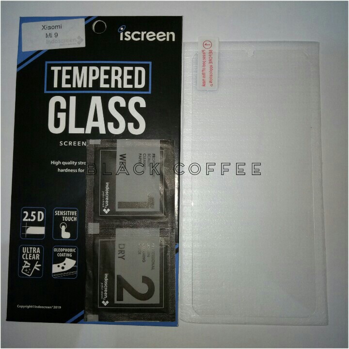 Tempered glass xiaomi mi 9 tempered glass iScreen bening
