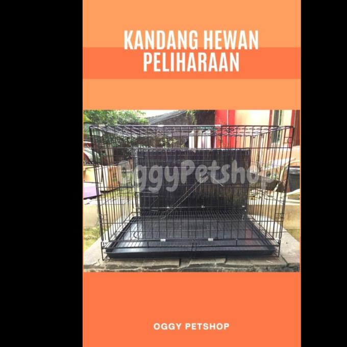 

[Grab Gojek] Kandang Hewan Besi Lokal Uk Sedang Untk Kucing Anjing Dll 1Fgesxqjjg
