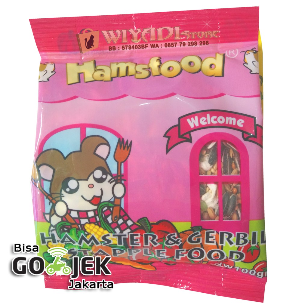 Makanan Hamster Hamsfood 100gr