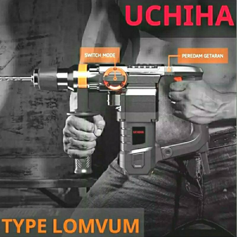 mesin bobok dinding HAMMER DRILL UCHIHA type RS04
