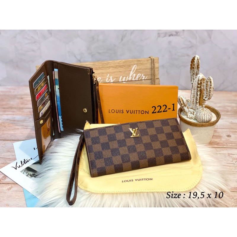 Dompet Panjang Lipat Dua Kode 222 Free Box Dompet Import