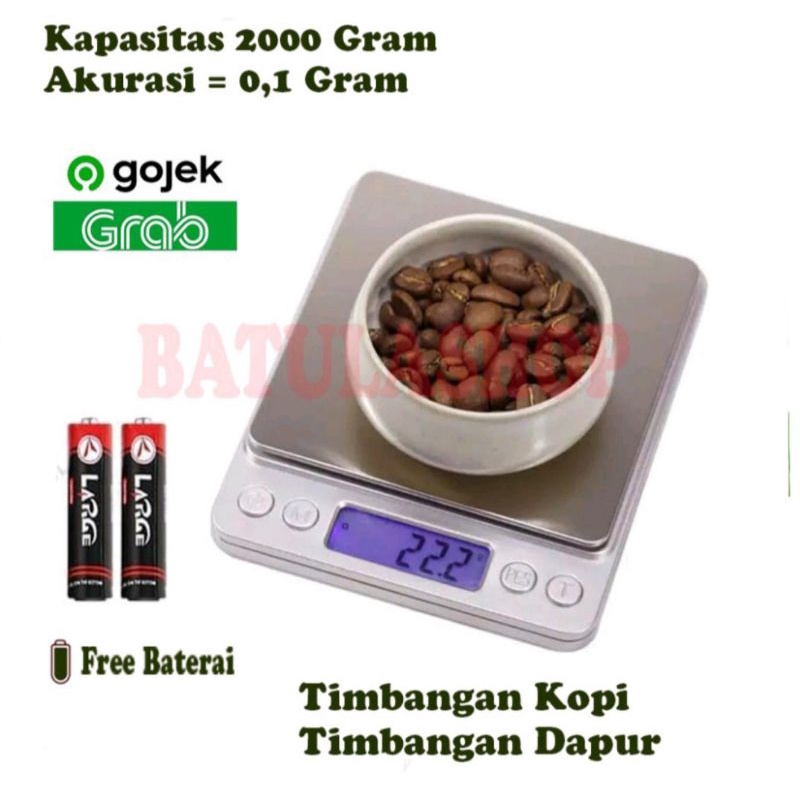 Timbangan digital Kopi Bumbu Dapur 3 Kg