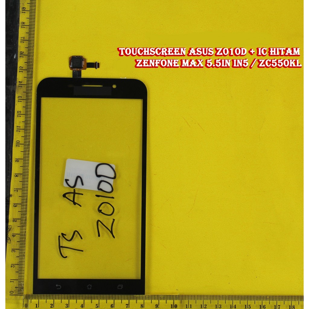 LAYAR SENTUH TOUCHSCREEN TS ASUS Z010D + IC HITAM ZENFONE MAX 5.5IN IN5 / ZC550KL