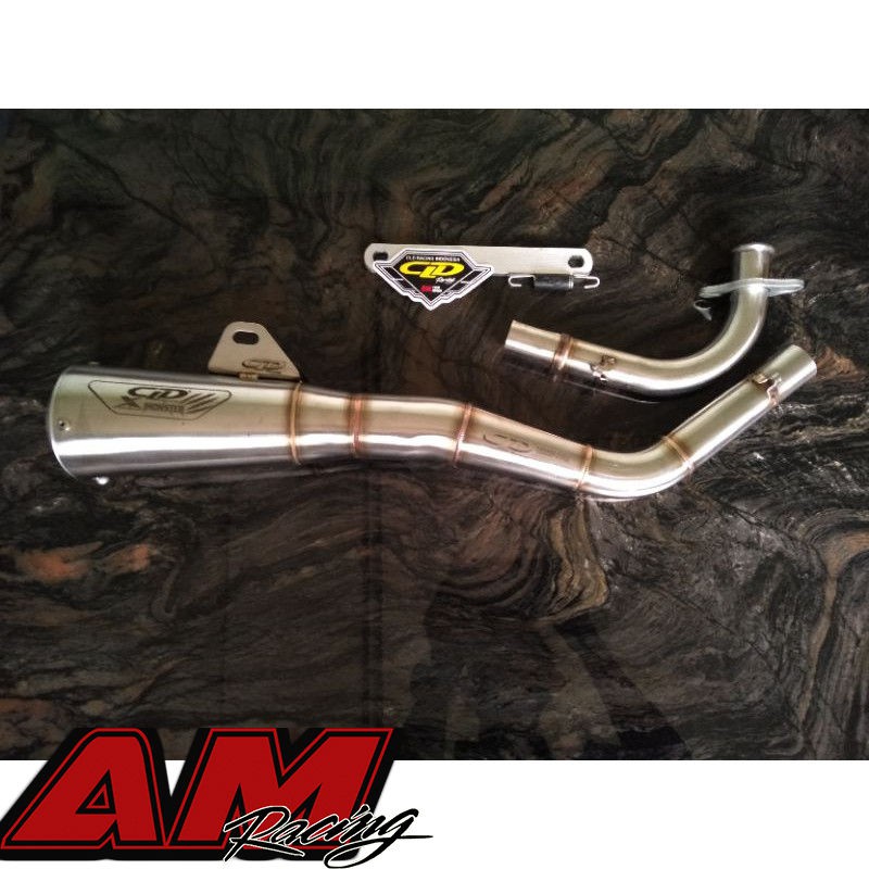 Knalpot CLD Racing Mio J X-ride Mio M3 Soul GT type Monster X Series