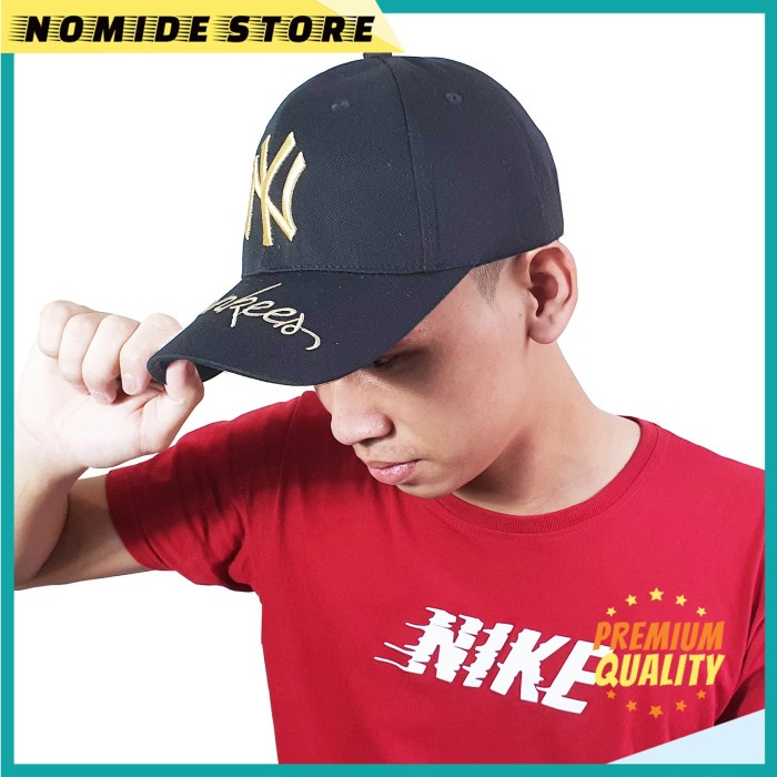 TOPI BASEBALL NY YANKEES FULL IMPORT / TOPI STRAPBACK BASEBALL KOREA HIGHT CLASS