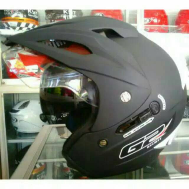 Helm Double Visor Murah G2