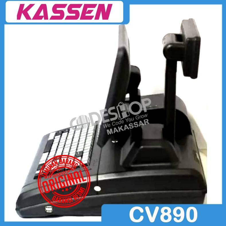 NEW PAKET MESIN KASIR KASSEN CV 890