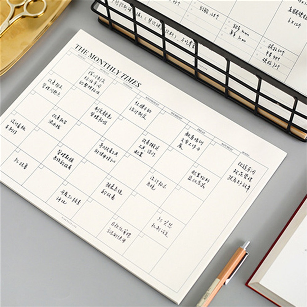 Buku Catatan / Agenda / Jadwal 60 Lembar Bisa Disobek Untuk Kantor